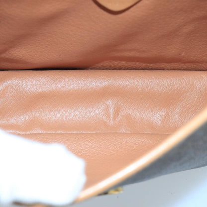 Celine Vintage Macadam Circle Logo Shoulder Bag - Brandsamsara