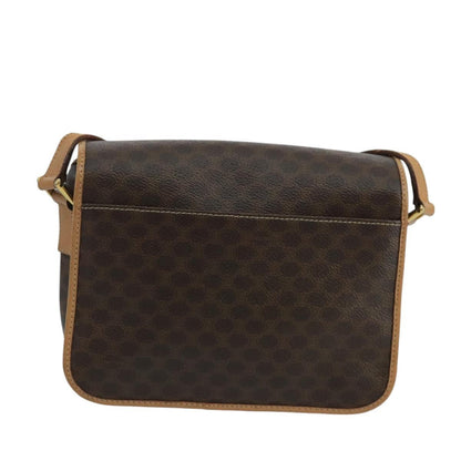 Celine Vintage Macadam Circle Logo Shoulder Bag - Brandsamsara