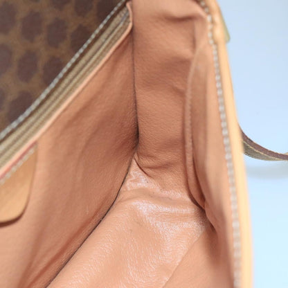 Celine Vintage Macadam Circle Logo Shoulder Bag - Brandsamsara