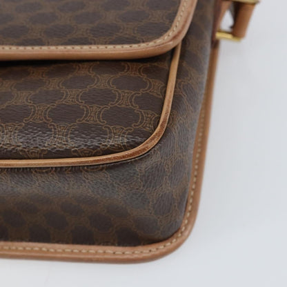 Celine Vintage Macadam Circle Logo Shoulder Bag - Brandsamsara