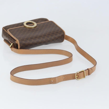 Celine Vintage Macadam Circle Logo Shoulder Bag - Brandsamsara