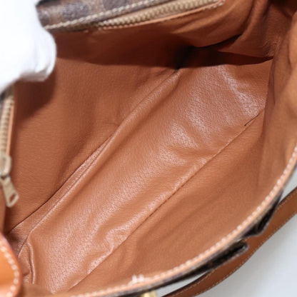 Celine Vintage Macadam Circle Logo Shoulder Bag - Brandsamsara