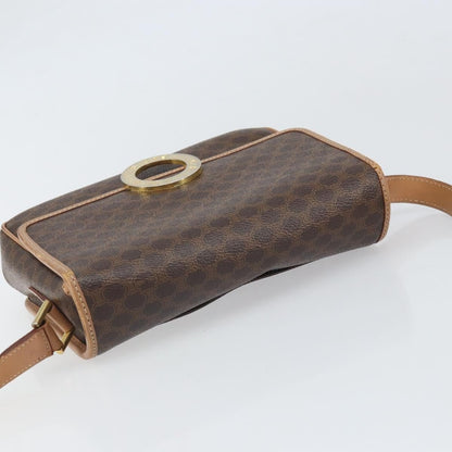 Celine Vintage Macadam Circle Logo Shoulder Bag - Brandsamsara