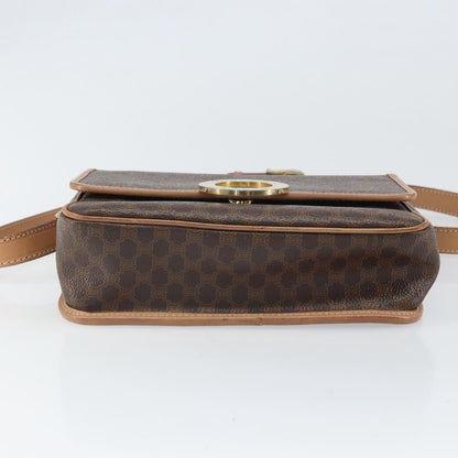 Celine Vintage Macadam Circle Logo Shoulder Bag - Brandsamsara