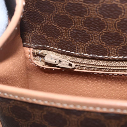 Celine Vintage Macadam Circle Logo Shoulder Bag - Brandsamsara