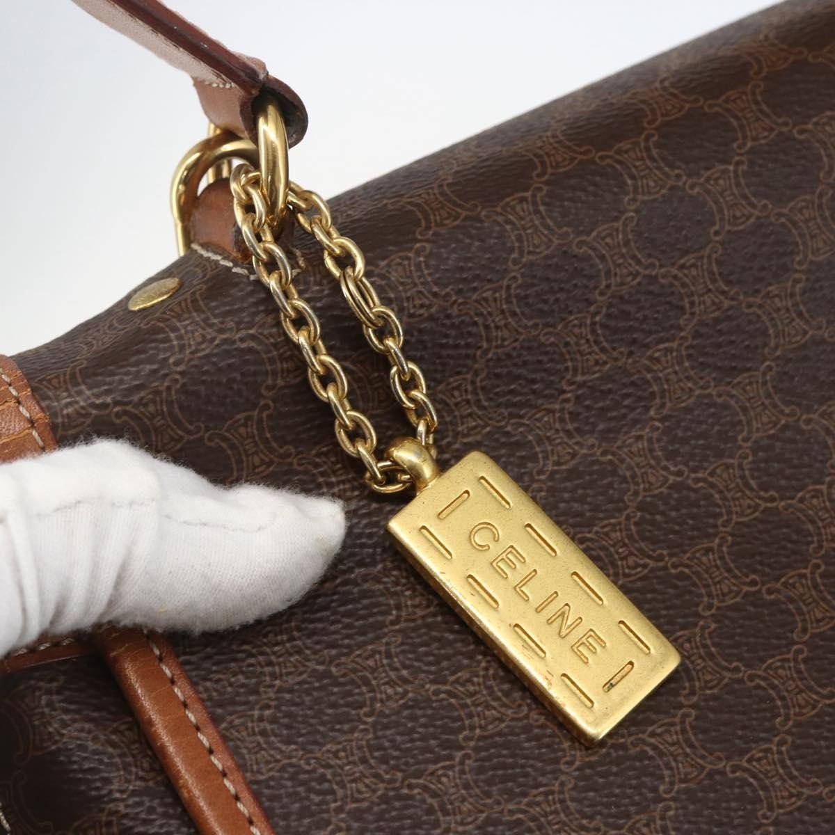 Celine Vintage Macadam Handbag - Brandsamsara