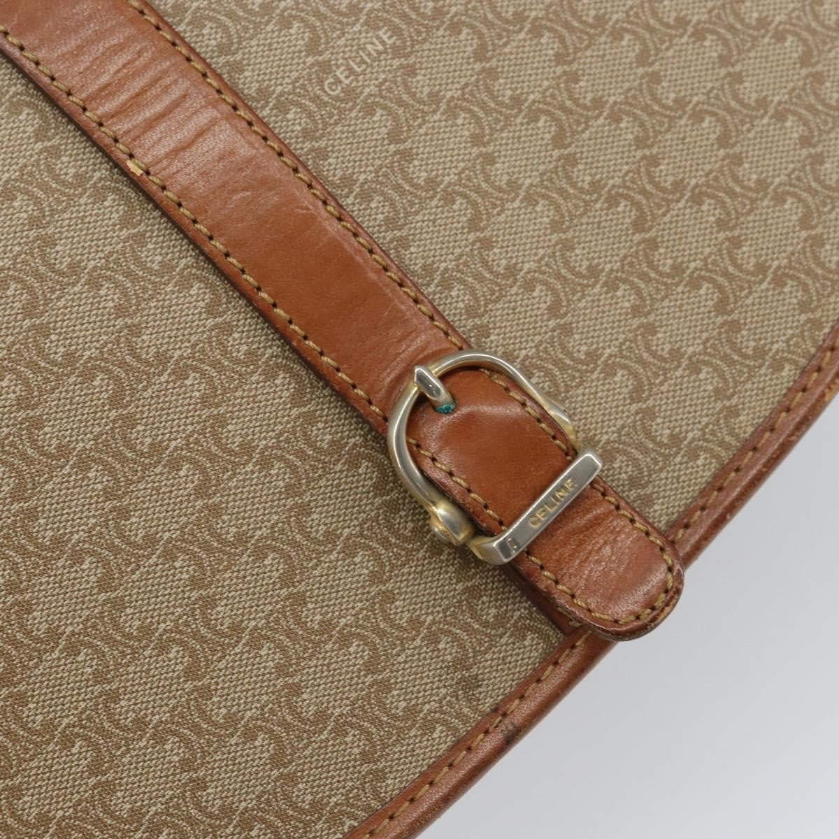 Celine Vintage Macadam Shoulder Bag - Brandsamsara