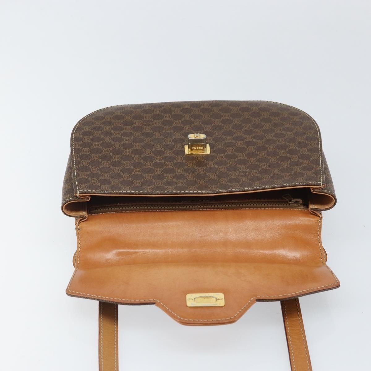Celine Vintage Macadam Shoulder Bag - Brandsamsara