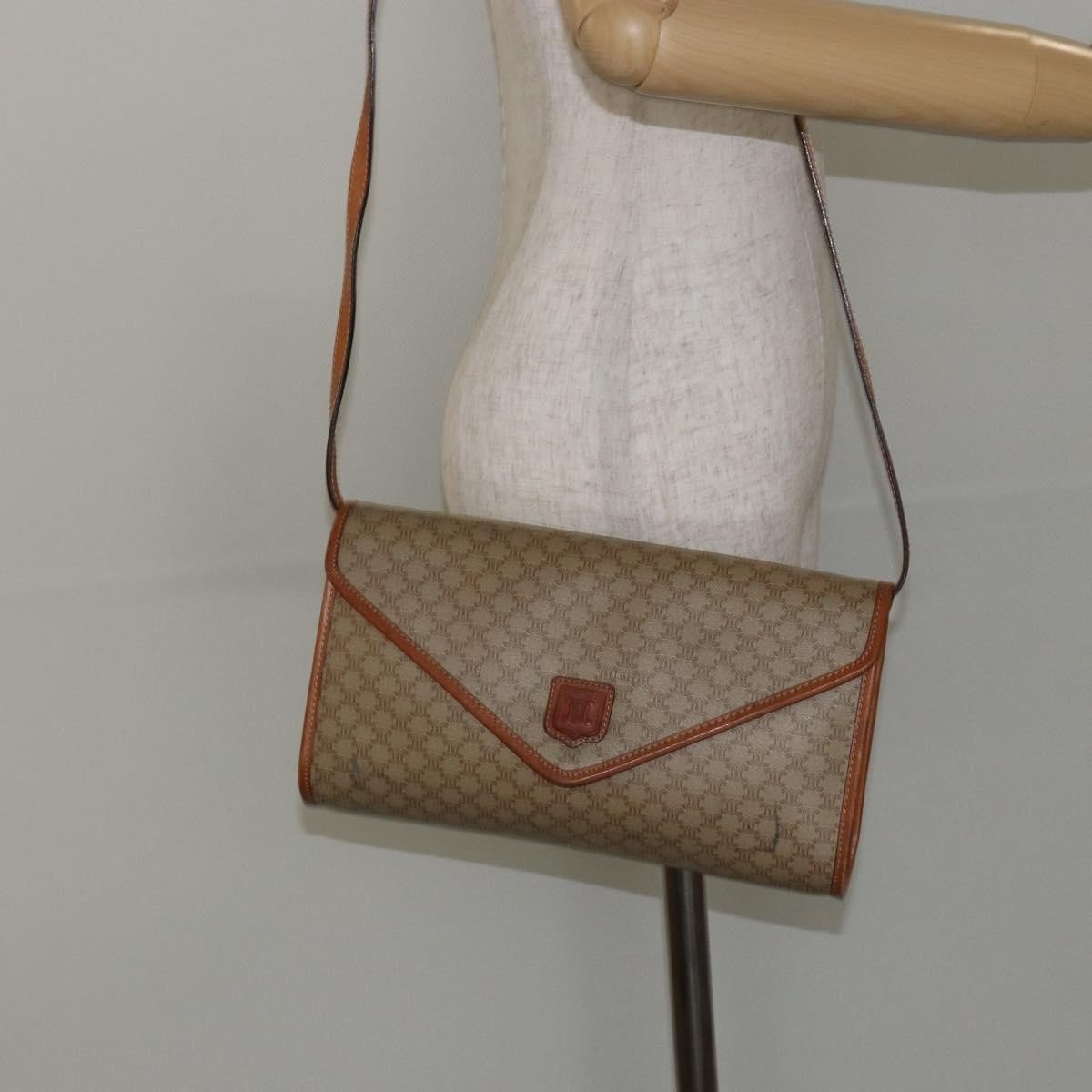Celine Vintage Macadam Shoulder Bag - Brandsamsara