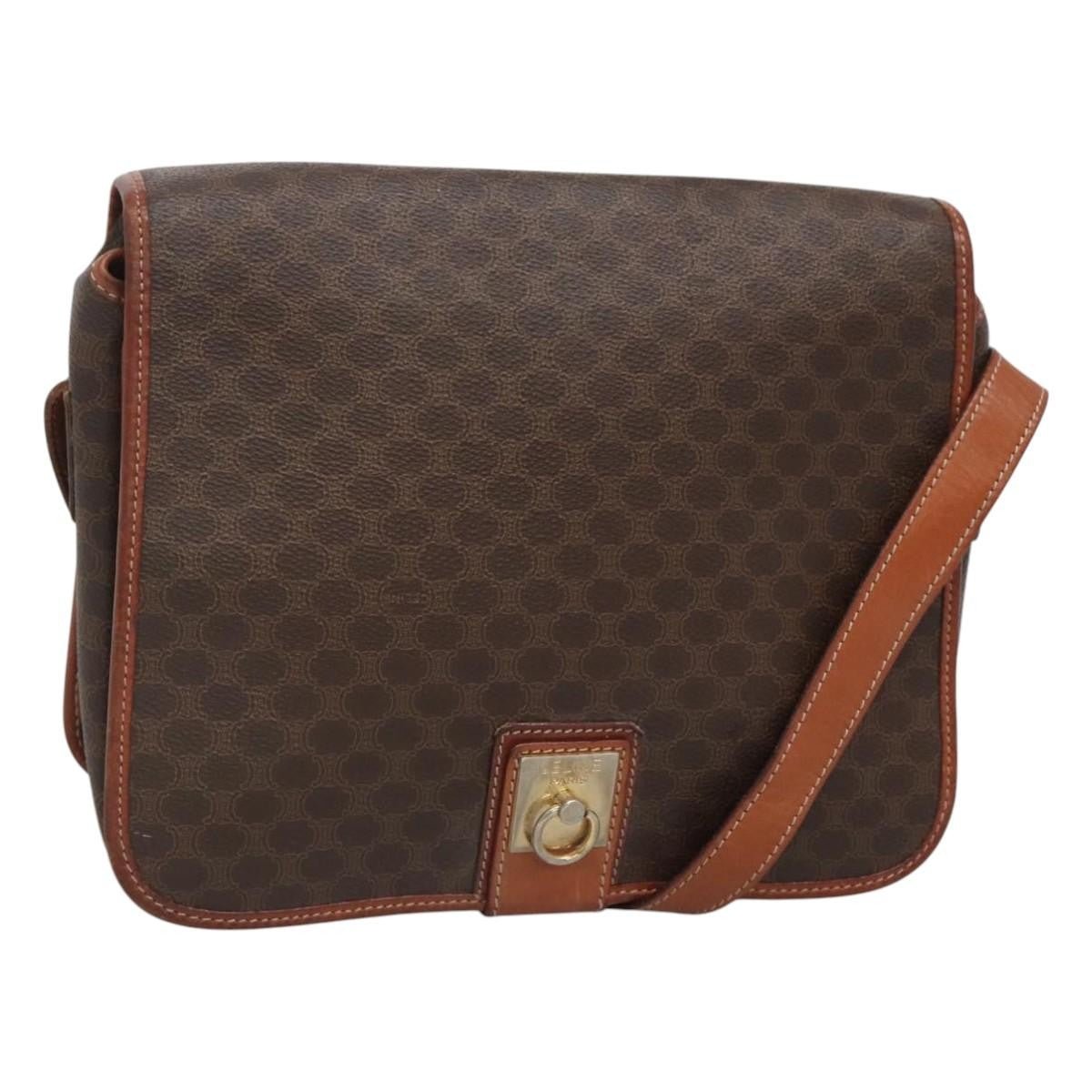 Celine Vintage Macadam Shoulder Bag - Brandsamsara