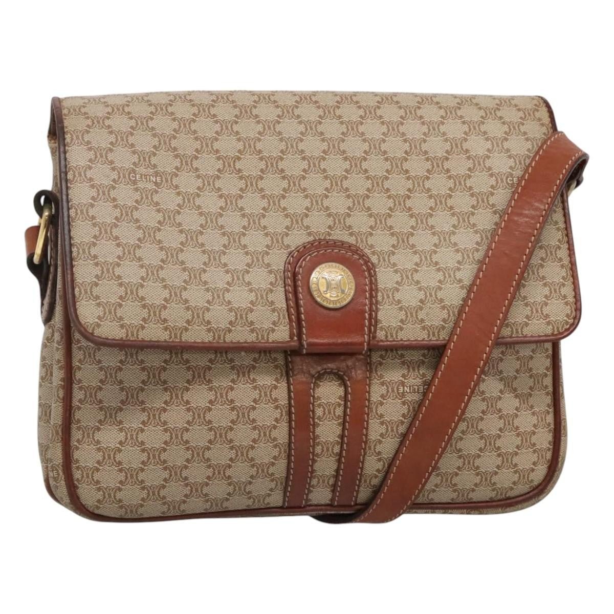Celine Vintage Macadam Shoulder Bag - Brandsamsara