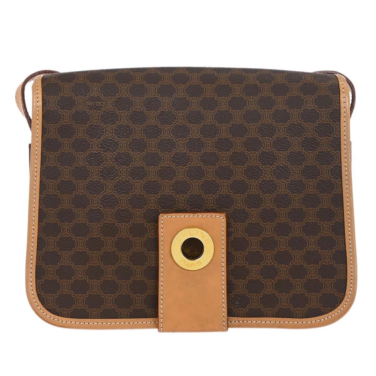 Celine Vintage Macadam Shoulder Bag - Brandsamsara