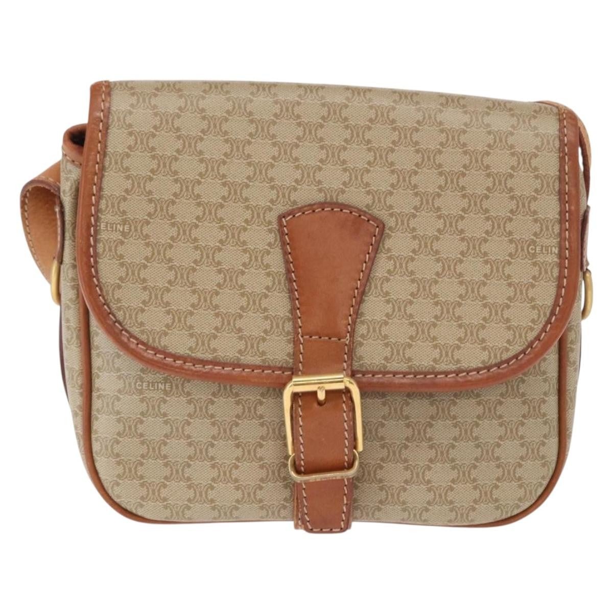 Celine Vintage Macadam Shoulder Bag - Brandsamsara