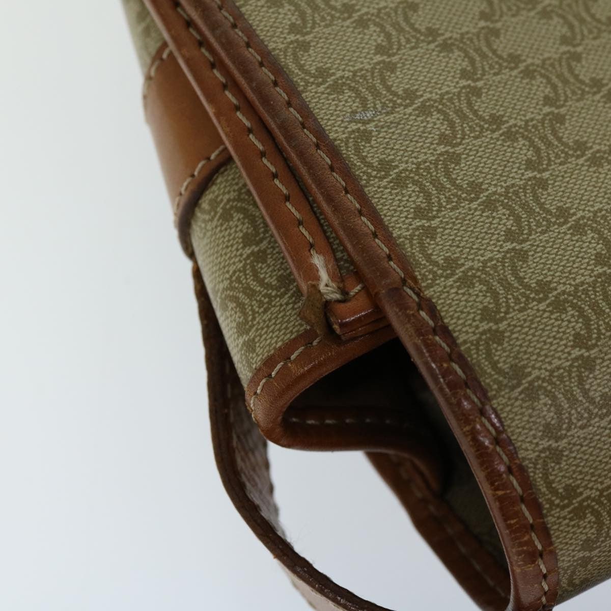 Celine Vintage Macadam Shoulder Bag - Brandsamsara