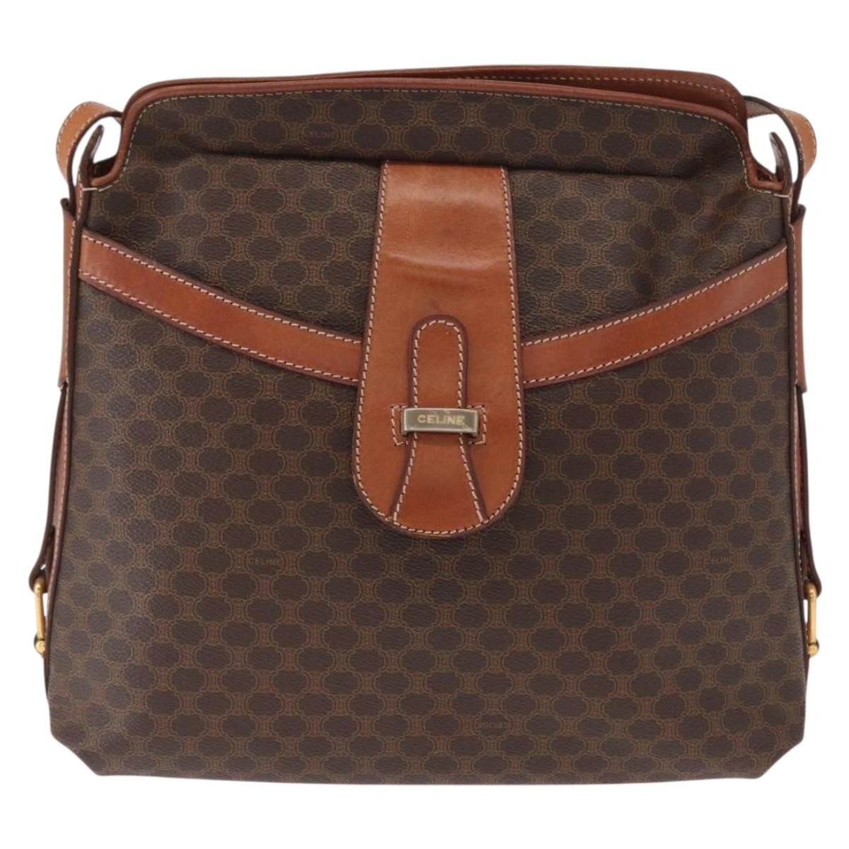 Celine Vintage Macadam Shoulder Bag - Brandsamsara