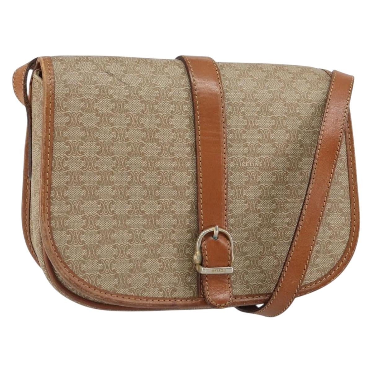Celine Vintage Macadam Shoulder Bag - Brandsamsara