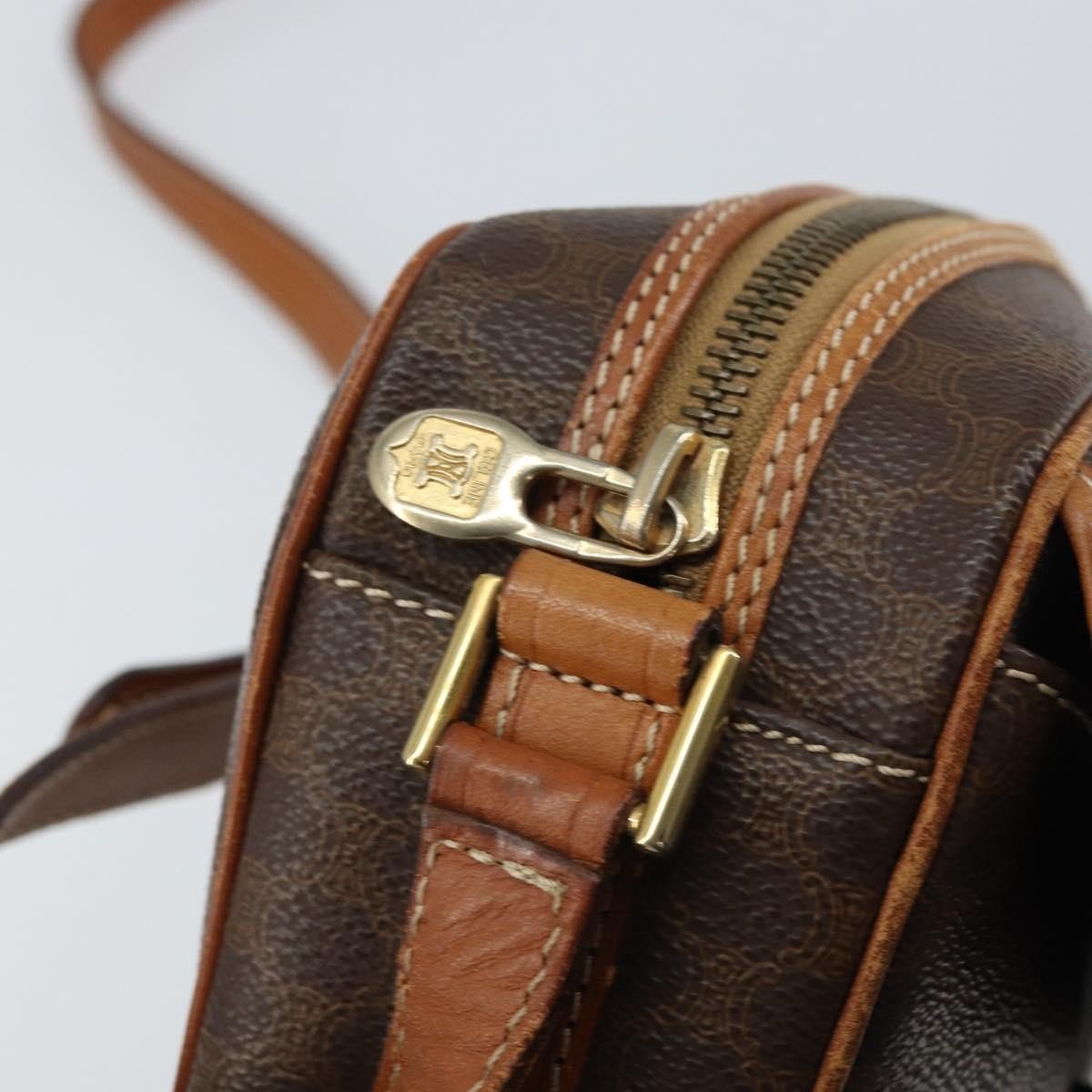 Celine Vintage Macadam Shoulder Bag - Brandsamsara