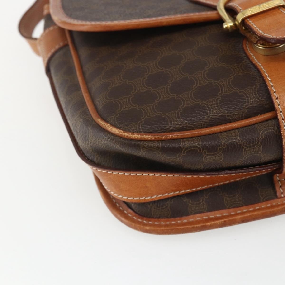 Celine Vintage Macadam Shoulder Bag - Brandsamsara