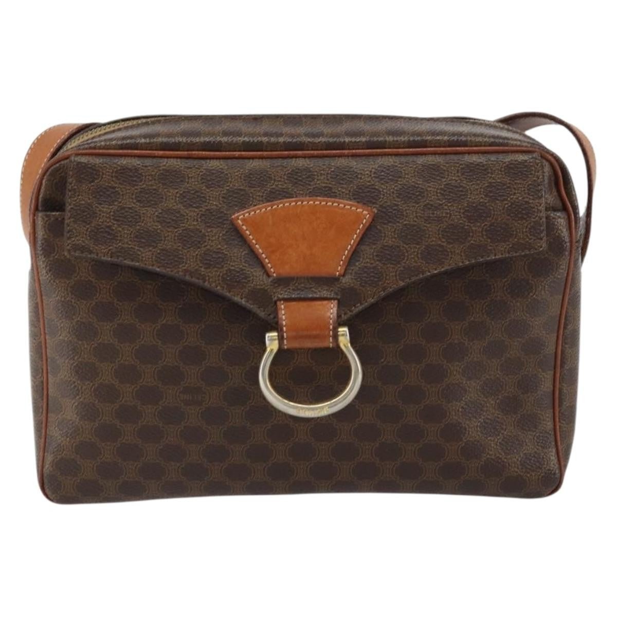 Celine Vintage Macadam Shoulder Bag - Brandsamsara