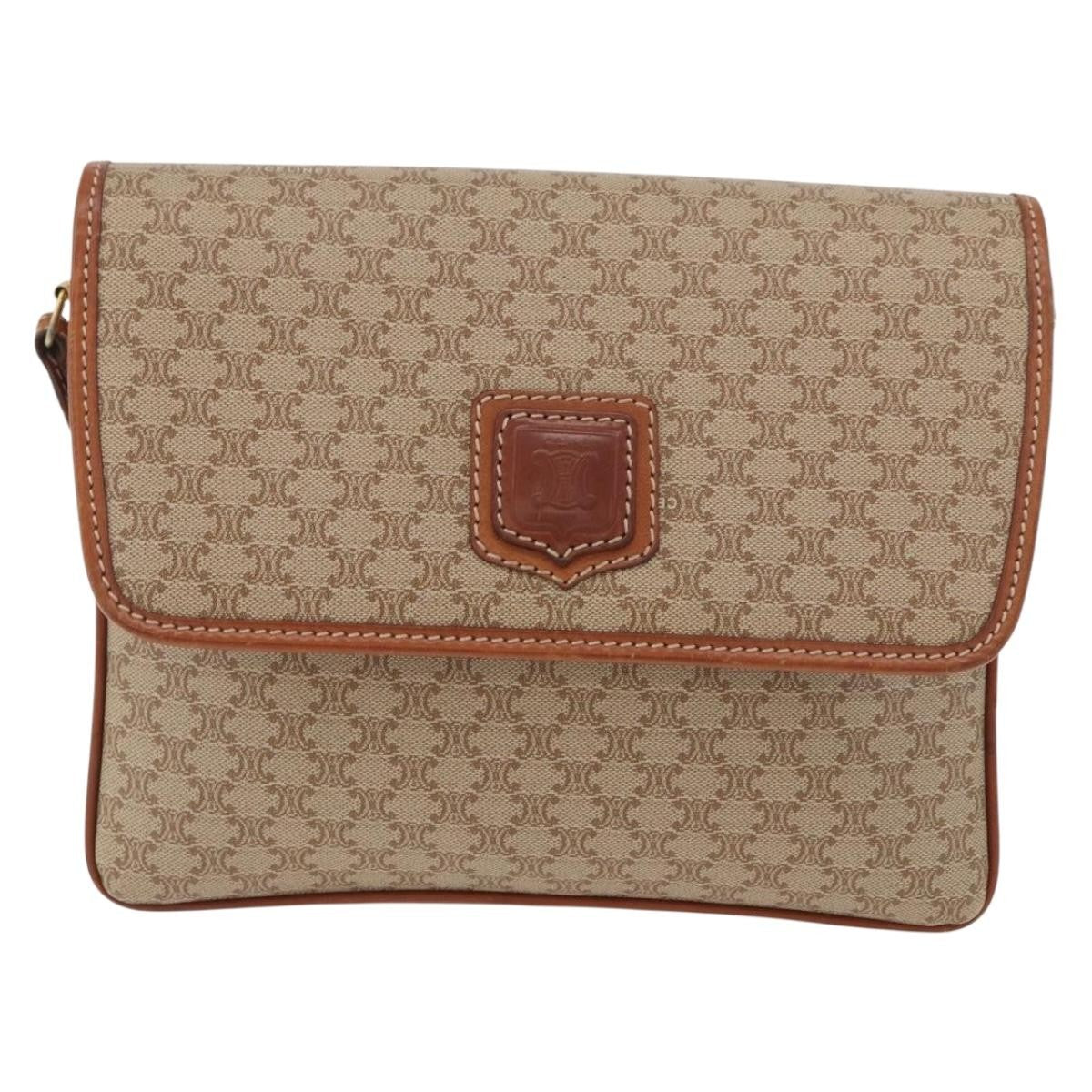 Celine Vintage Macadam Shoulder Bag - Brandsamsara