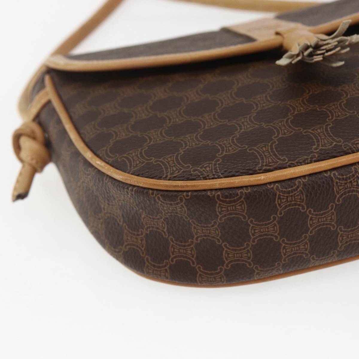 Celine Vintage Macadam Shoulder Bag - Brandsamsara
