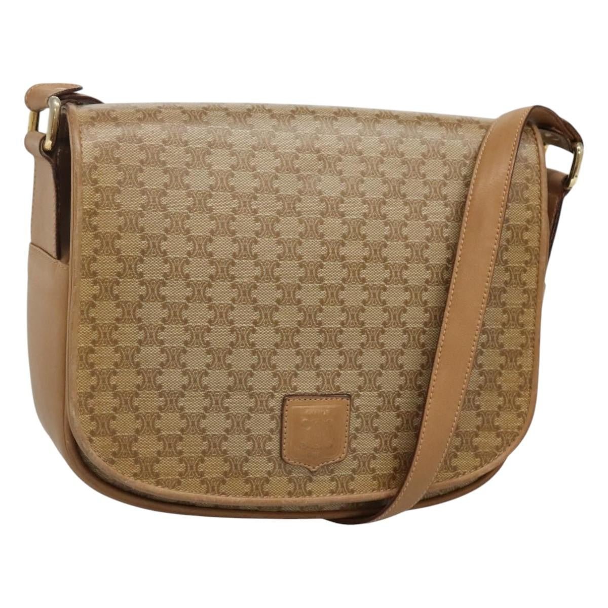Celine Vintage Macadam Shoulder Bag - Brandsamsara
