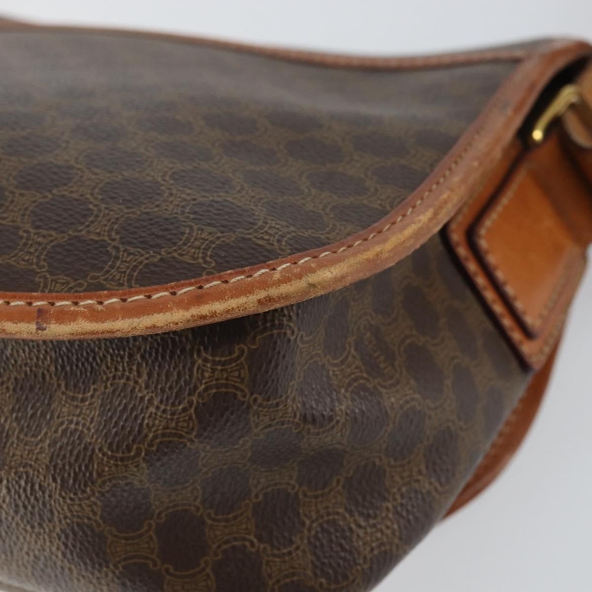 Celine Vintage Macadam Shoulder Bag - Brandsamsara
