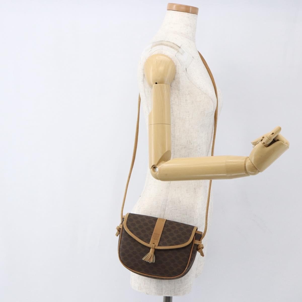 Celine Vintage Macadam Shoulder Bag - Brandsamsara