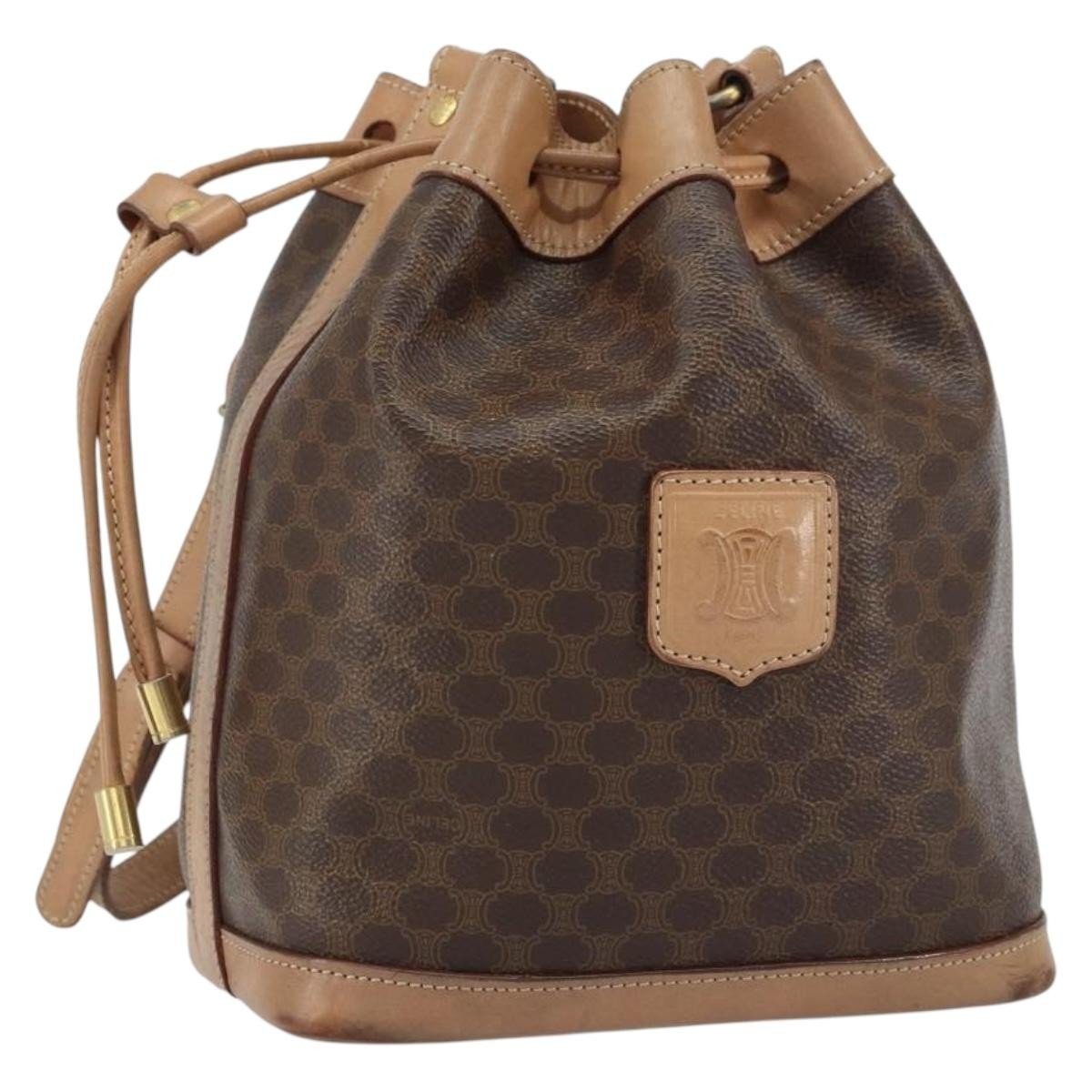 Celine Vintage Macadam Shoulder Bag - Brandsamsara