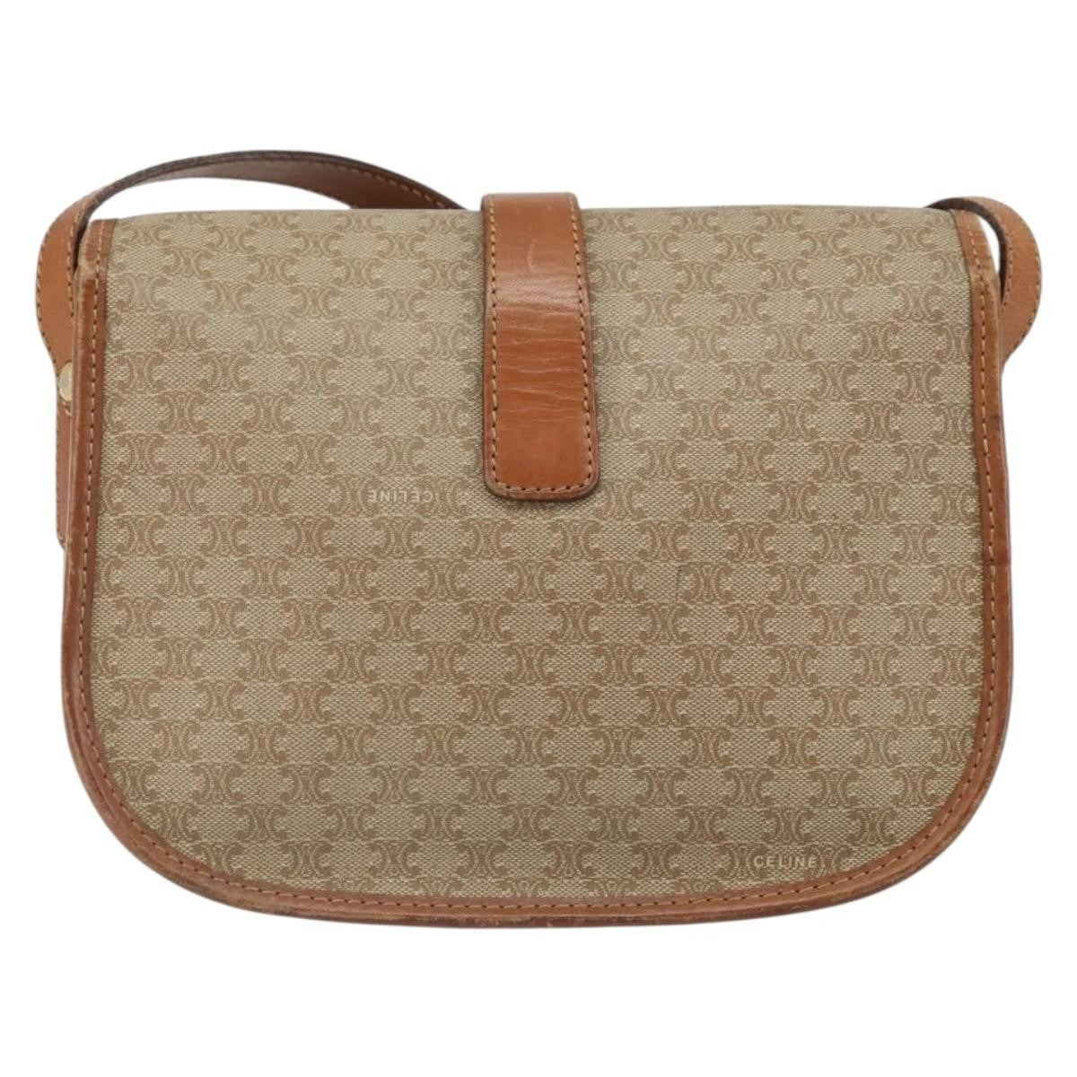 Celine Vintage Macadam Shoulder Bag - Brandsamsara