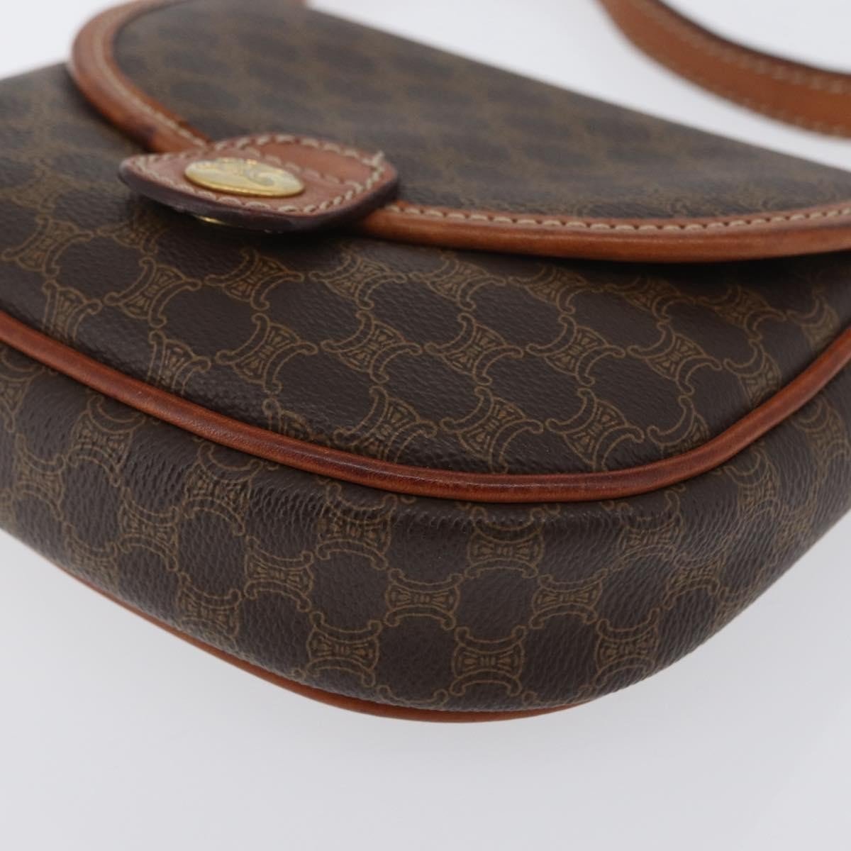 Celine Vintage Macadam Shoulder Bag - Brandsamsara