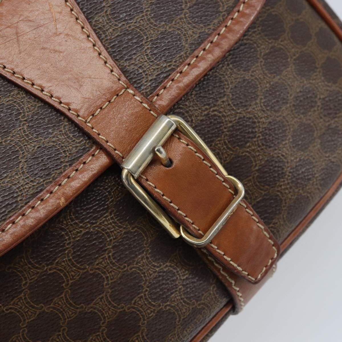 Celine Vintage Macadam Shoulder Bag - Brandsamsara