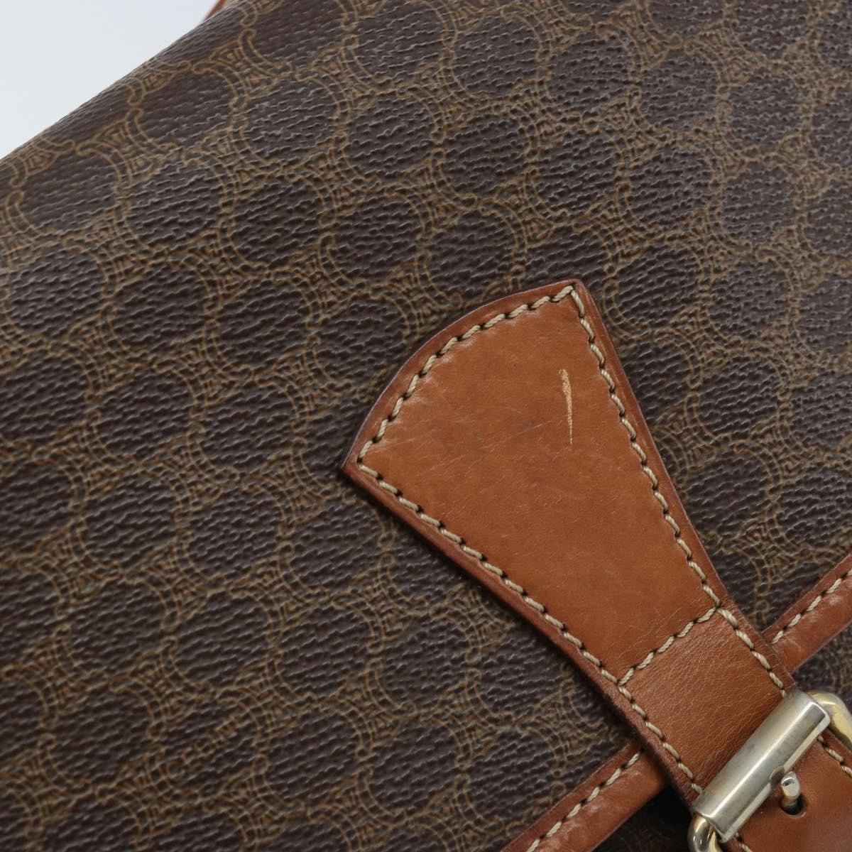 Celine Vintage Macadam Shoulder Bag - Brandsamsara