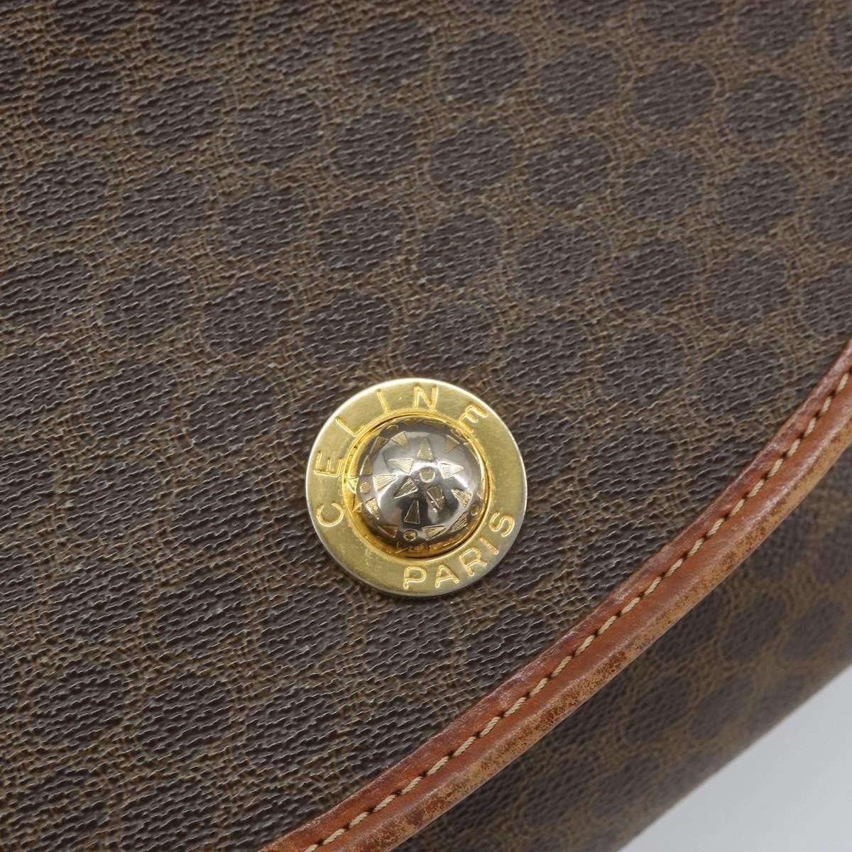 Celine Vintage Macadam Shoulder Bag - Brandsamsara