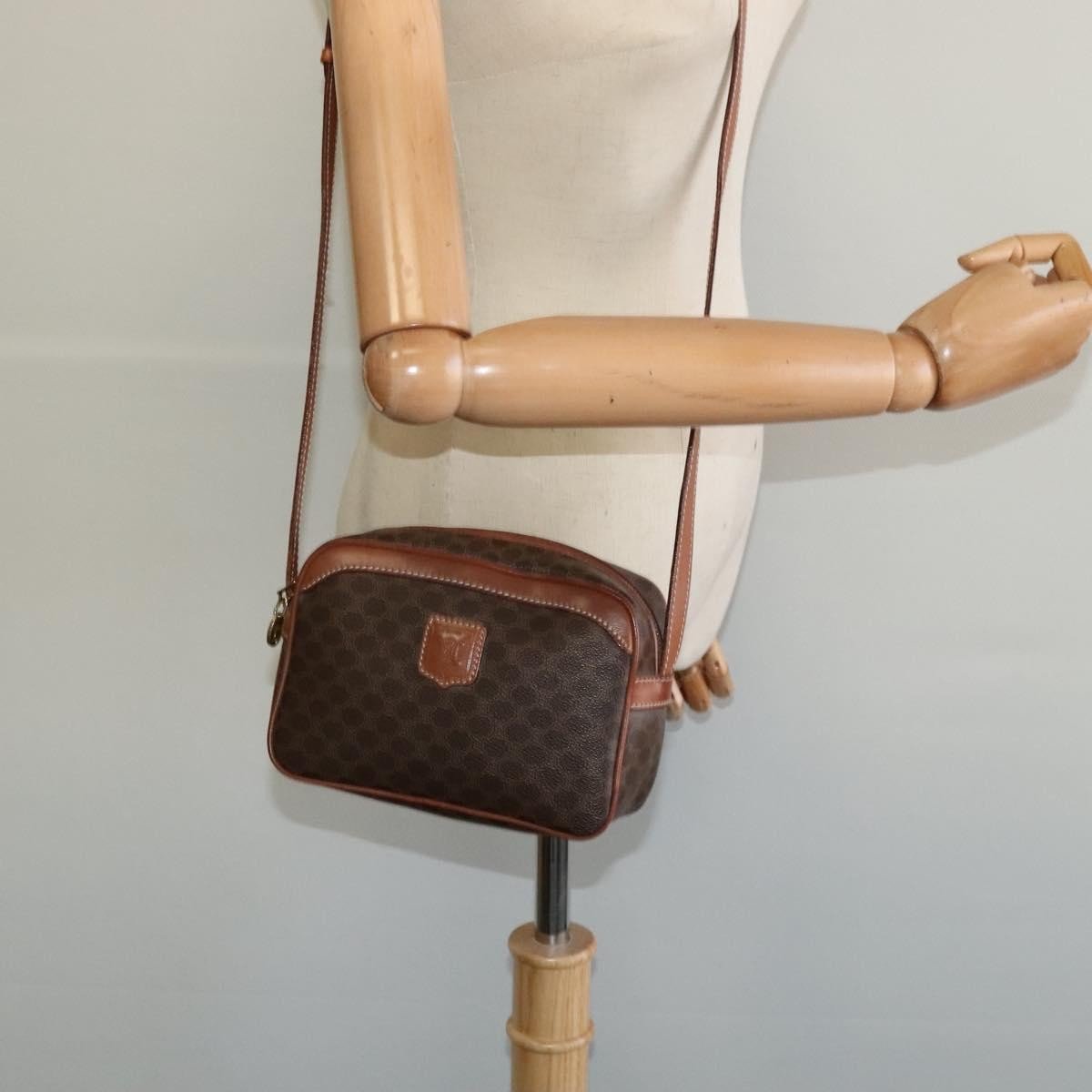 Celine Vintage Macadam Shoulder Bag - Brandsamsara