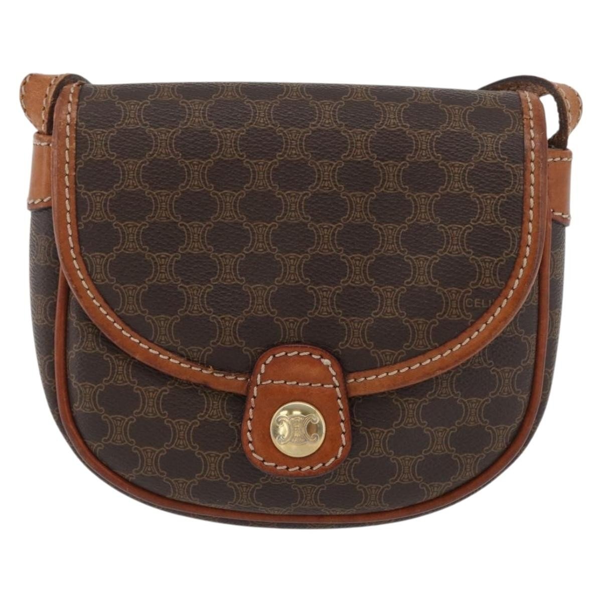 Celine Vintage Macadam Shoulder Bag - Brandsamsara