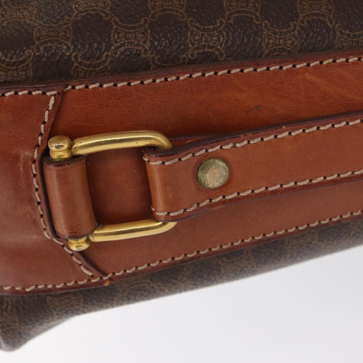 Celine Vintage Macadam Shoulder Bag - Brandsamsara