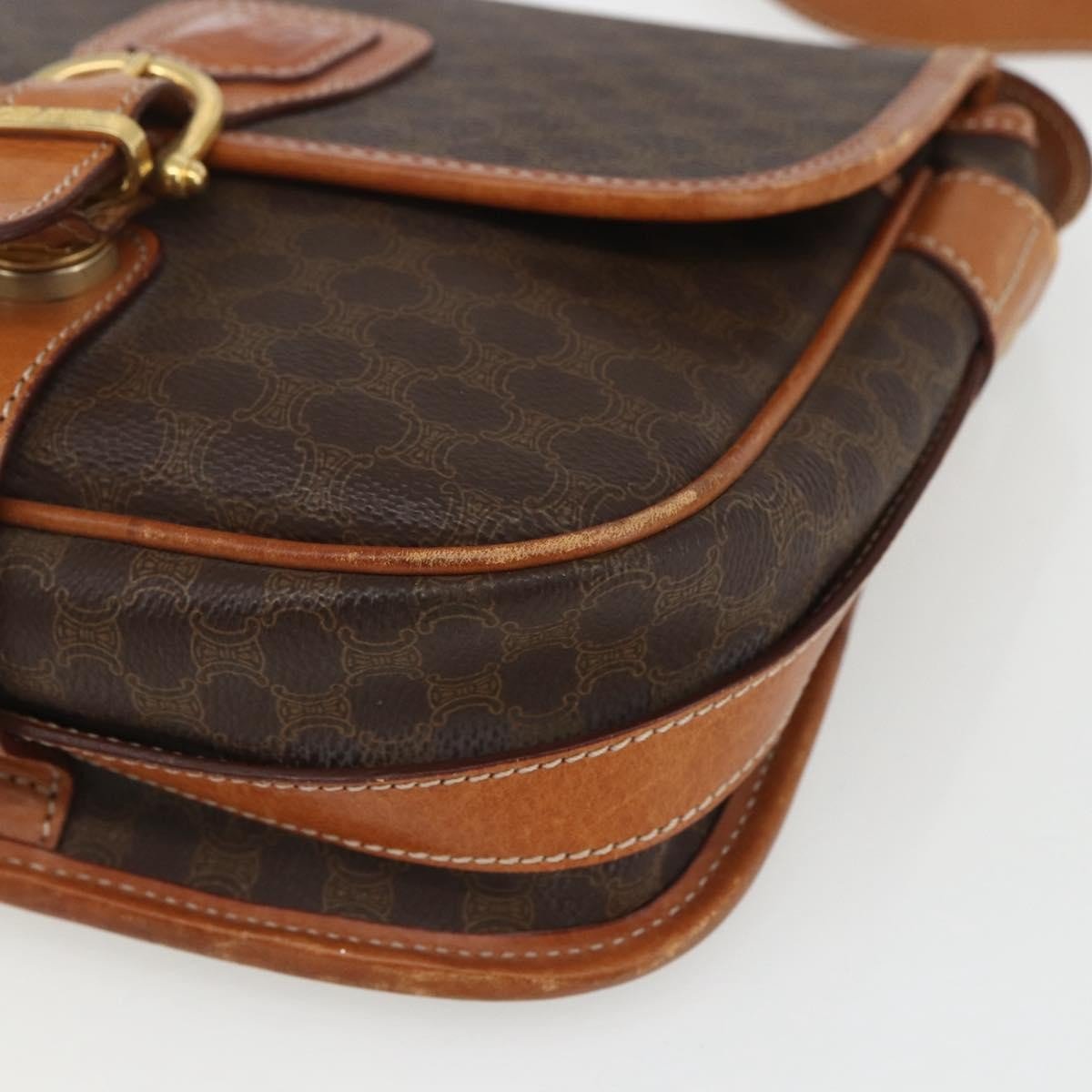 Celine Vintage Macadam Shoulder Bag - Brandsamsara