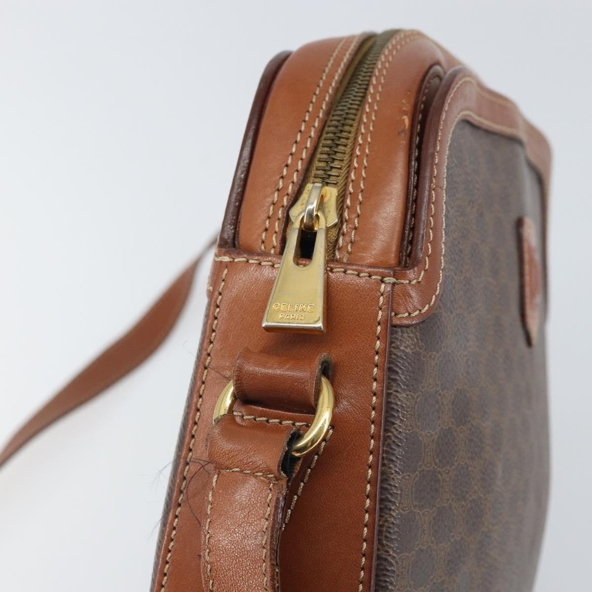 Celine Vintage Macadam Shoulder Bag - Brandsamsara