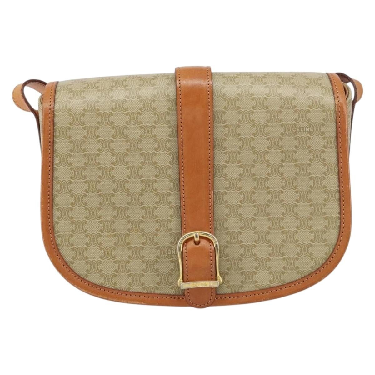 Celine Vintage Macadam Shoulder Bag - Brandsamsara