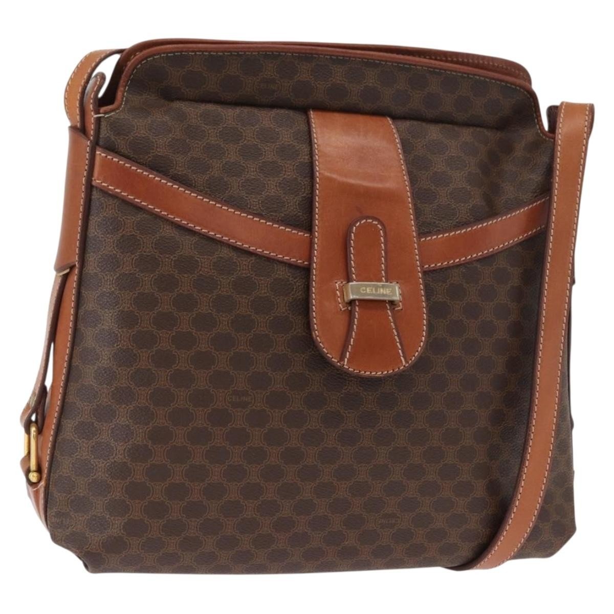 Celine Vintage Macadam Shoulder Bag - Brandsamsara