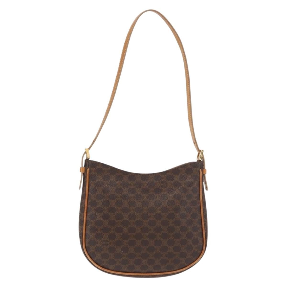 Celine Vintage Macadam Shoulder Bag - Brandsamsara
