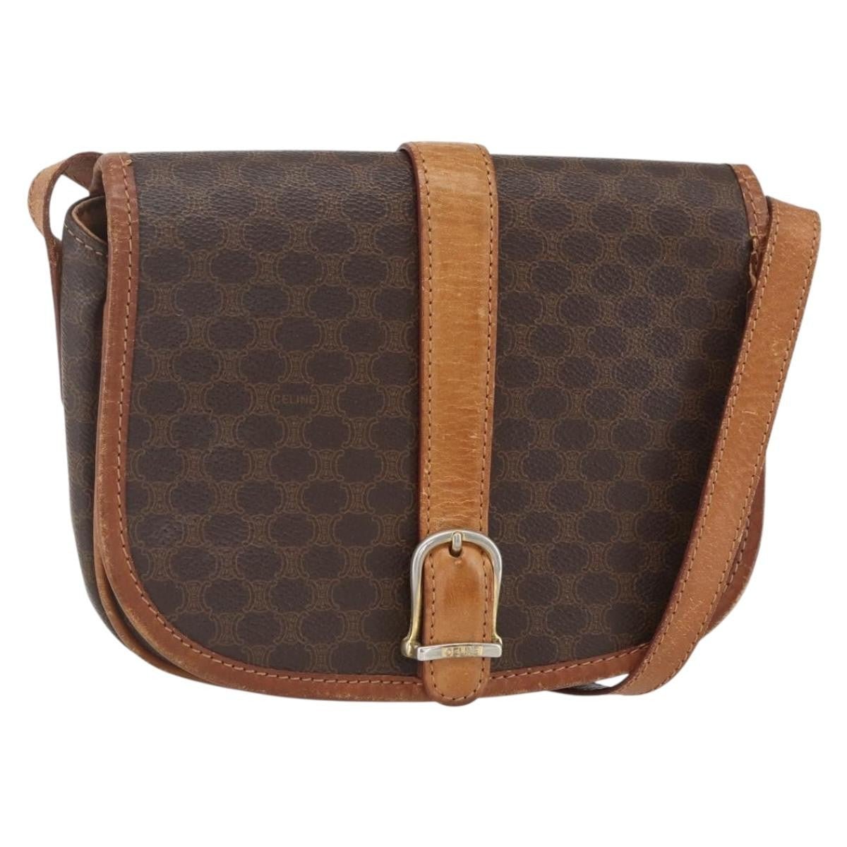 Celine Vintage Macadam Shoulder Bag - Brandsamsara