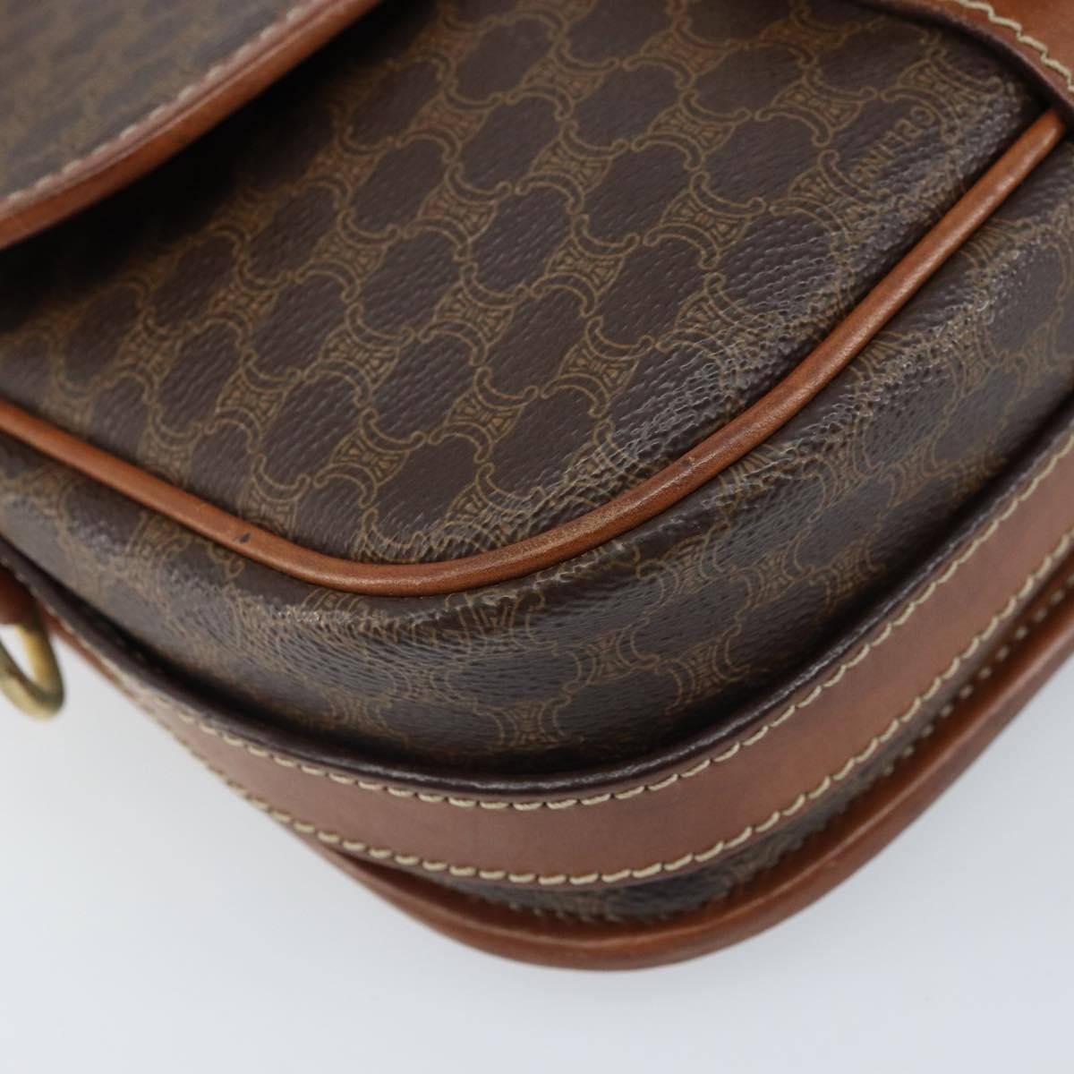 Celine Vintage Macadam Shoulder Bag - Brandsamsara