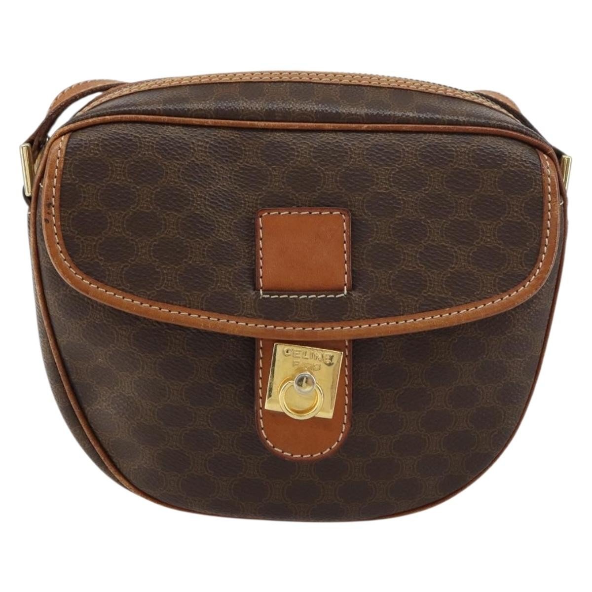 Celine Vintage Macadam Shoulder Bag - Brandsamsara