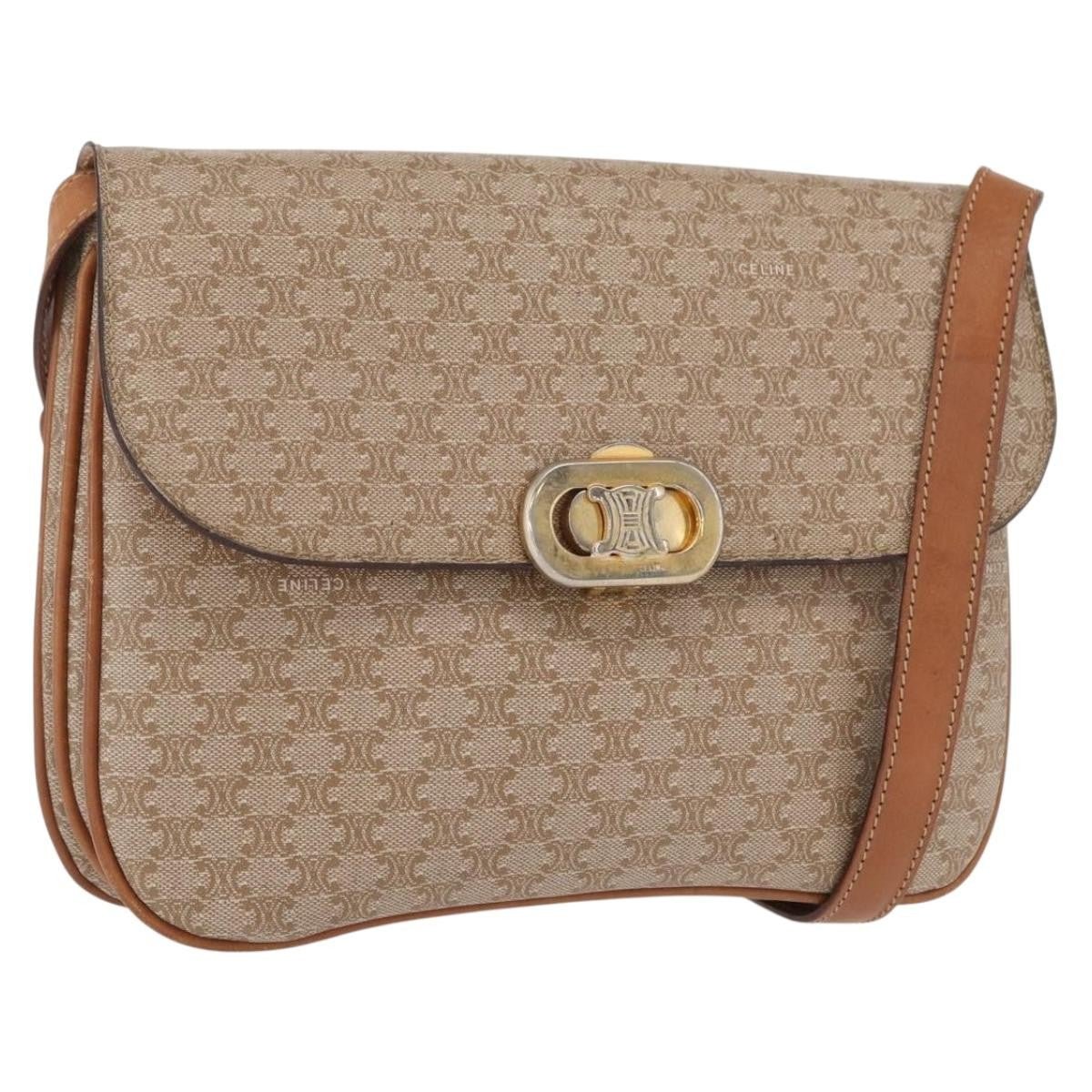 Celine Vintage Macadam Shoulder Bag - Brandsamsara