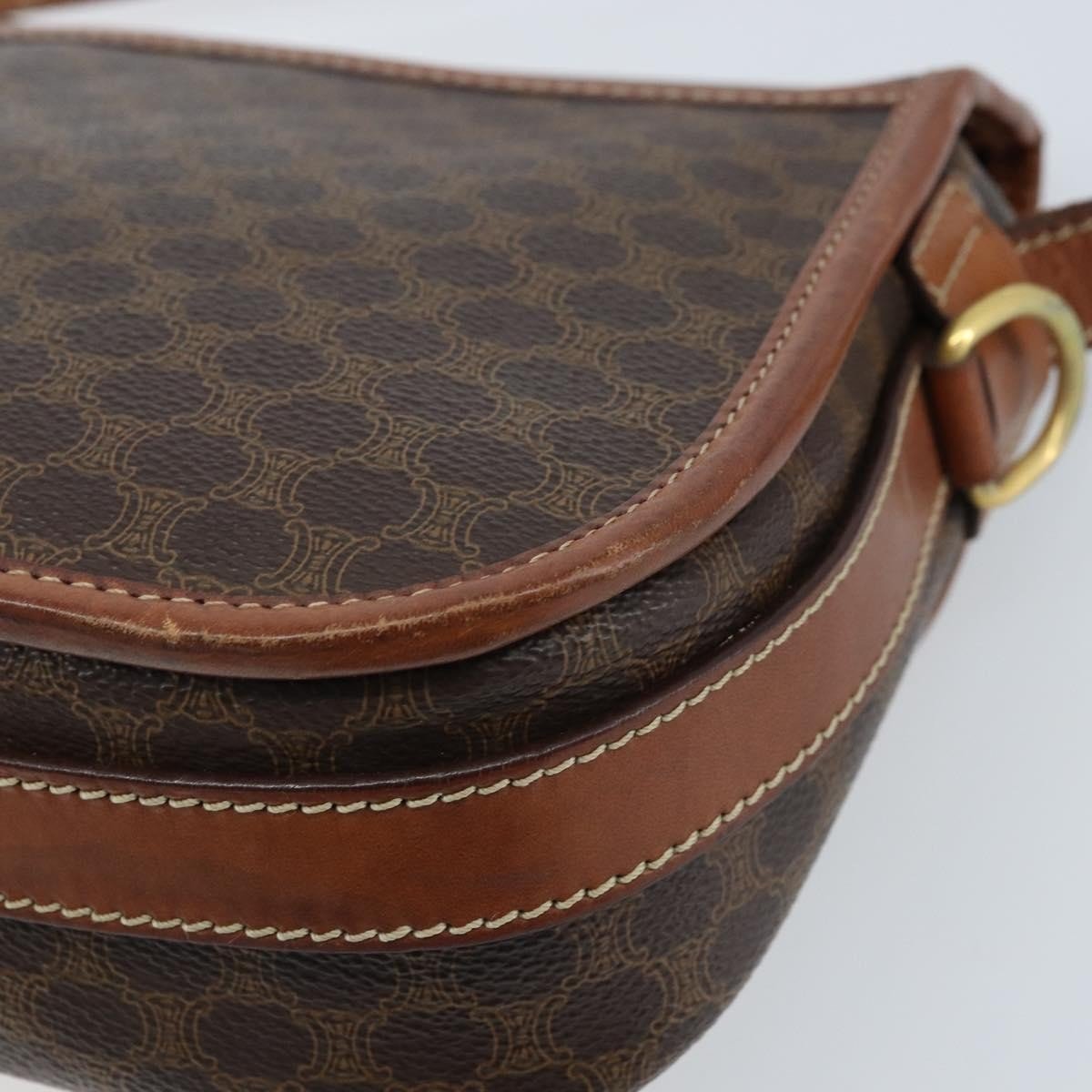 Celine Vintage Macadam Shoulder Bag - Brandsamsara