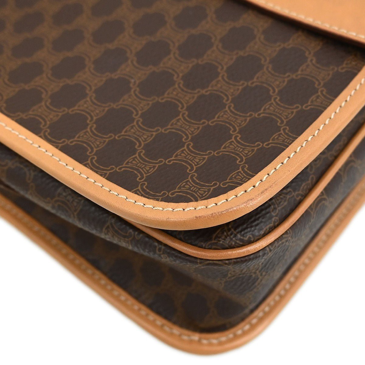 Celine Vintage Macadam Shoulder Bag - Brandsamsara