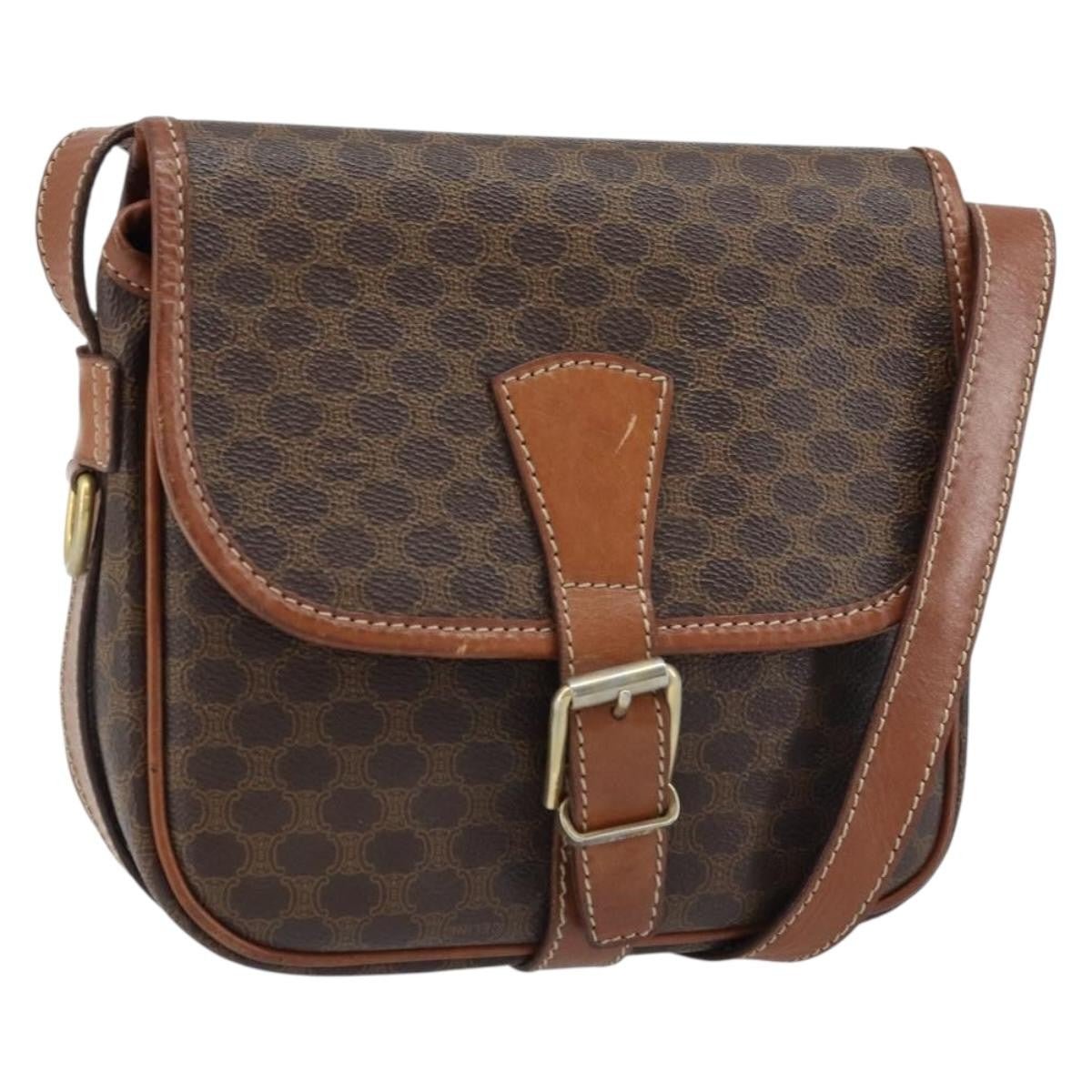 Celine Vintage Macadam Shoulder Bag - Brandsamsara