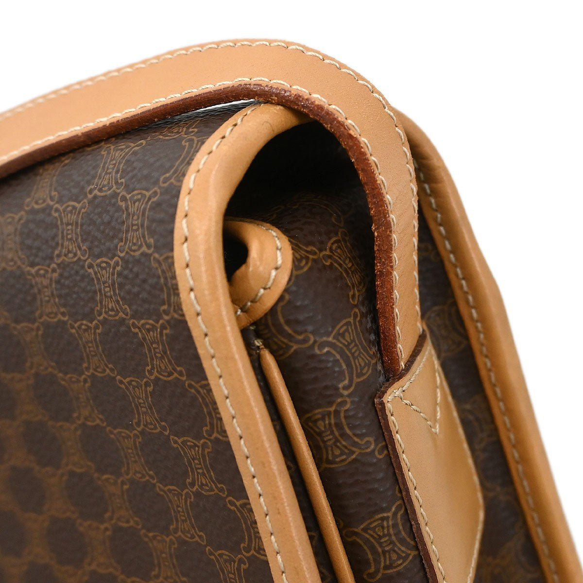 Celine Vintage Macadam Shoulder Bag - Brandsamsara